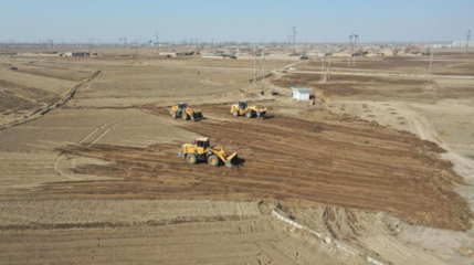 涼州區(qū):加快高標準農(nóng)田建設(shè) 全力沖刺春播前施工窗口期